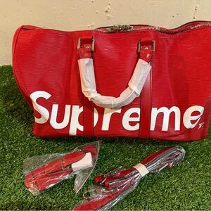 NEW Red Duffle Bag
